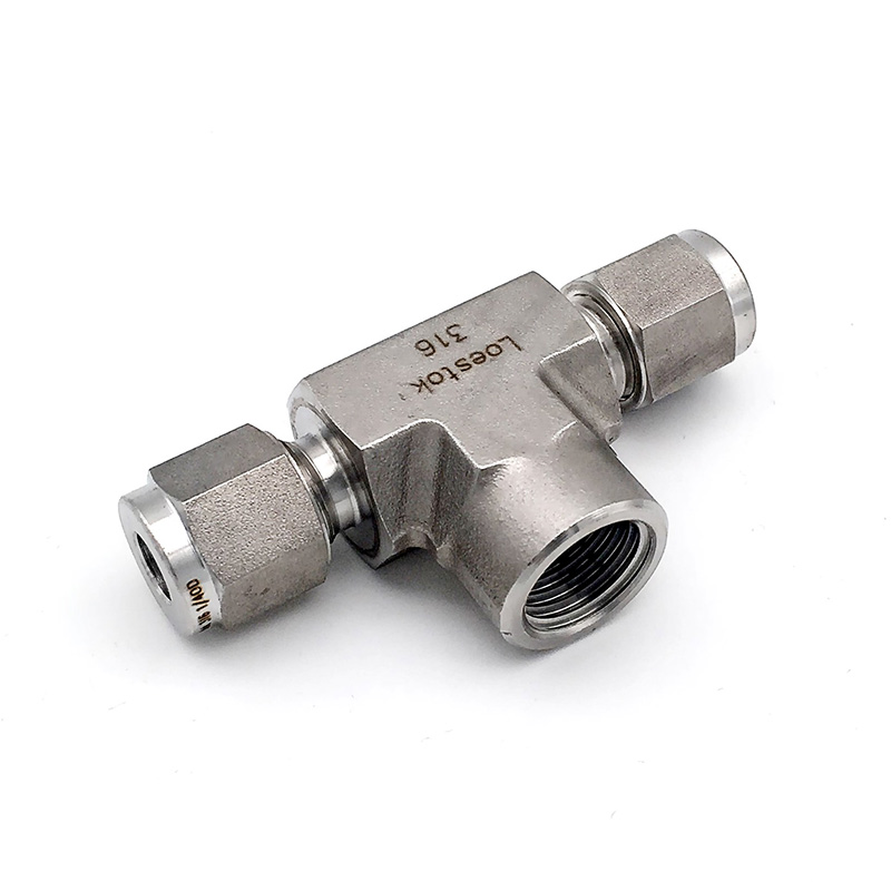 卡套式錐內(nèi)螺紋支管三通接頭FBT型