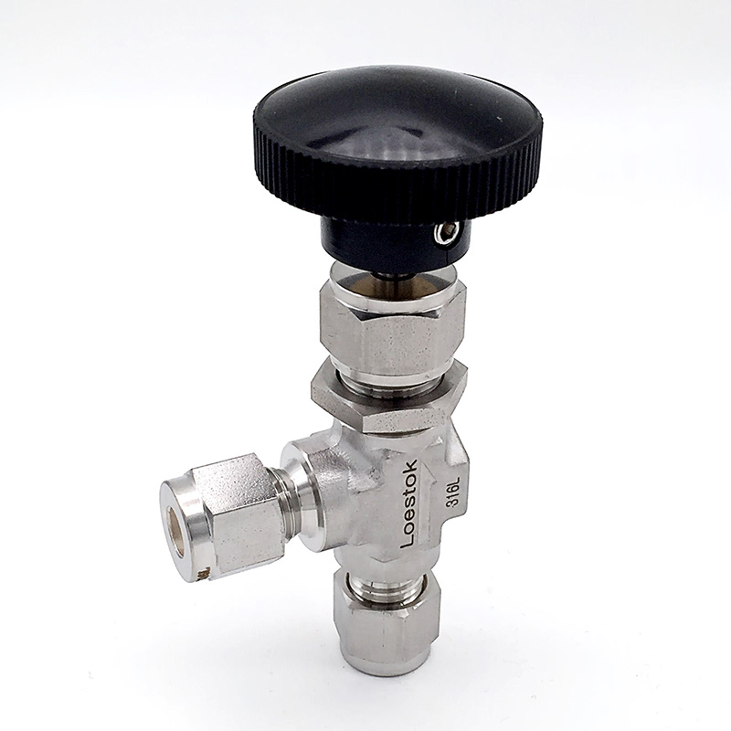 卡套式直角針閥