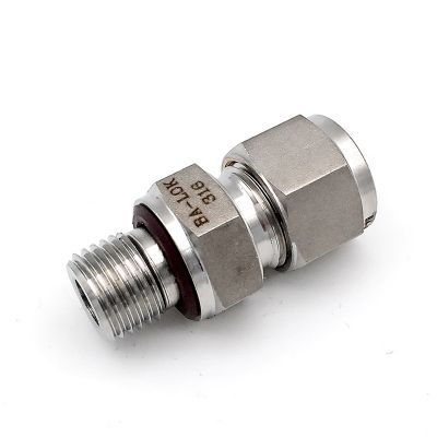 卡套式英制外螺紋直通接頭EDMC型