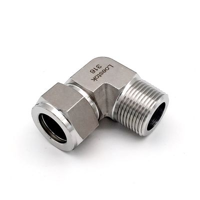 卡套式錐外螺紋彎通接頭ME型