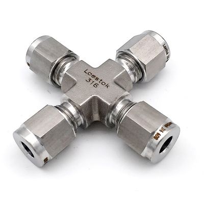 卡套式四通接頭 VC型